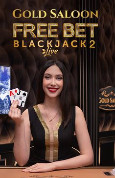 Gold Saloon Free Bet Blackjack 2
